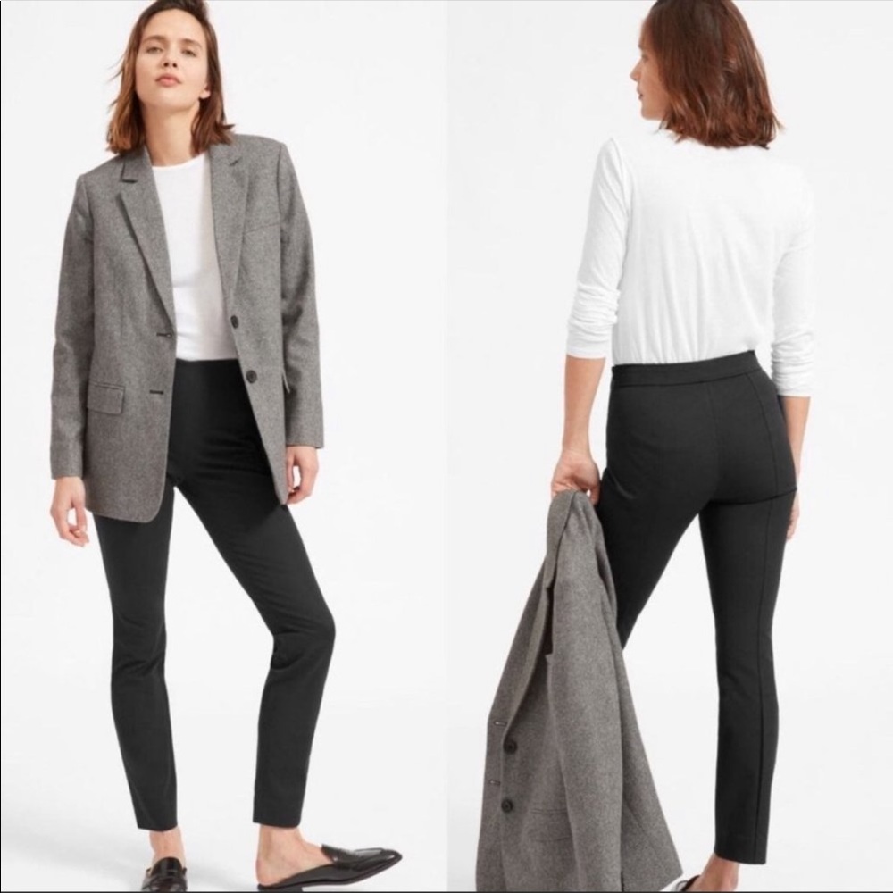 Everlane Work Pant Ankle Length in Black